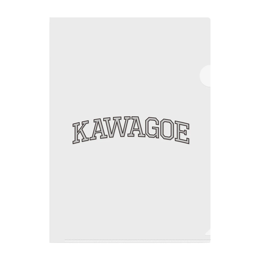 KAWAGOE GRAPHICSの世界の都市シリーズ　１　川越 Clear File Folder