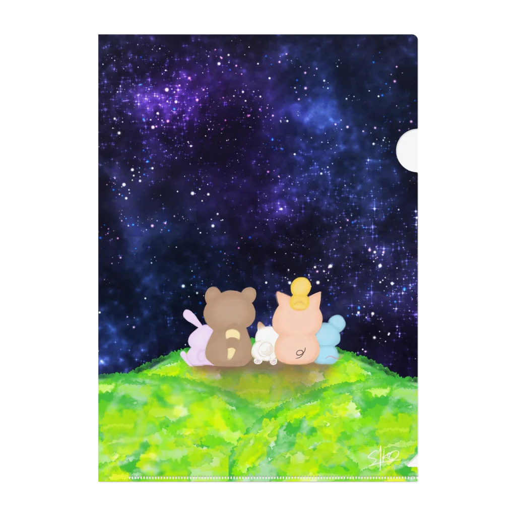 ぶーたんと仲間たちの星空とともに… Clear File Folder