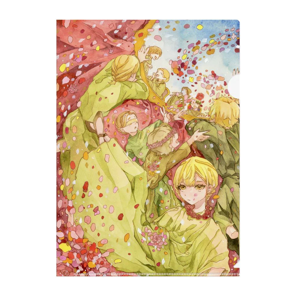 NEROの「花びらと共に」クリアファイル Clear File Folder