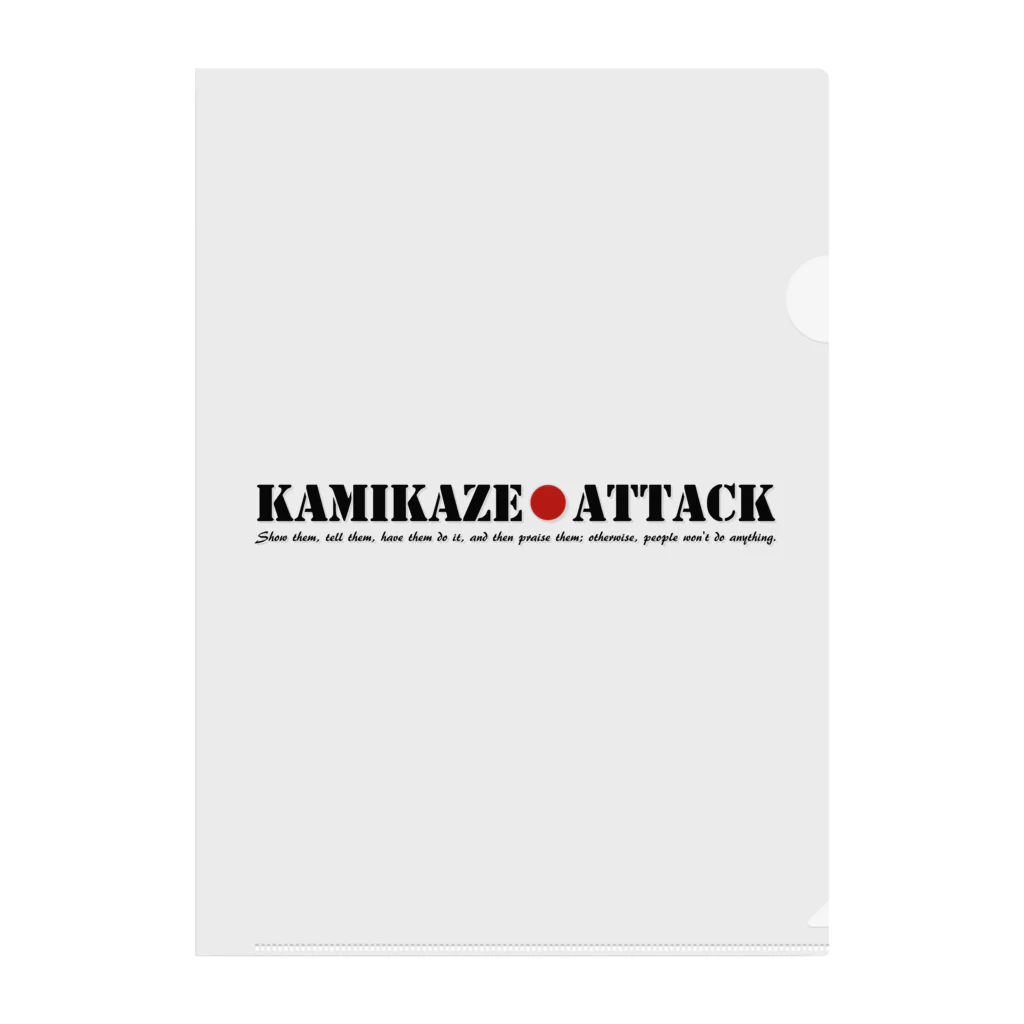 JOKERS FACTORYのKAMIKAZE Clear File Folder