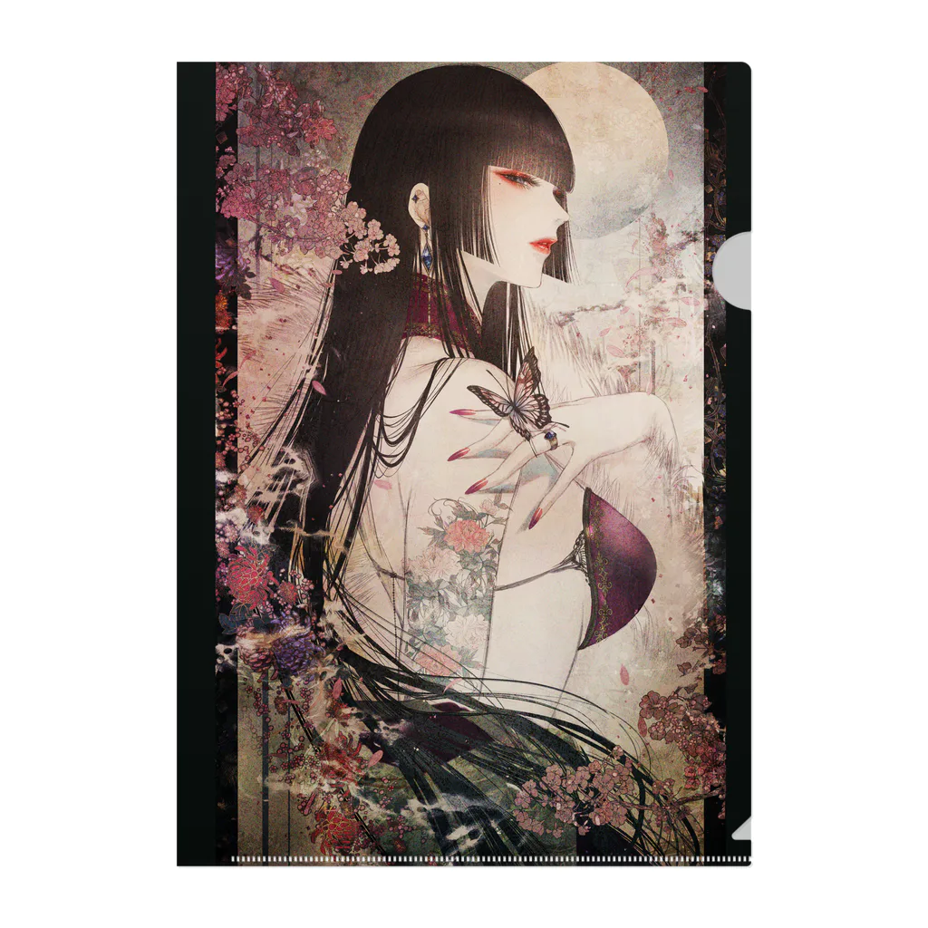 皐月 恵 -Kei Satsuki-の花鳥風月 Clear File Folder