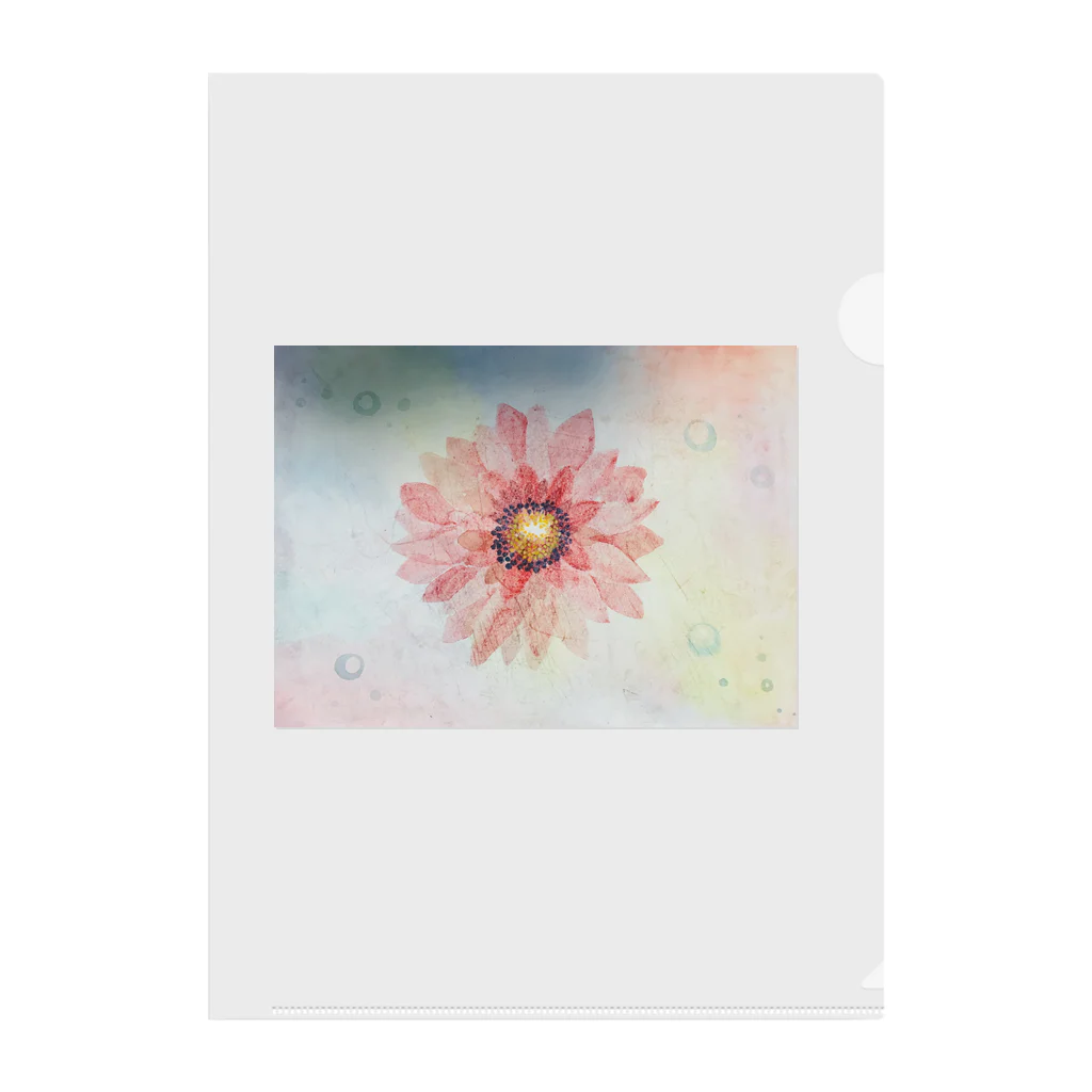 かづきのflower Clear File Folder