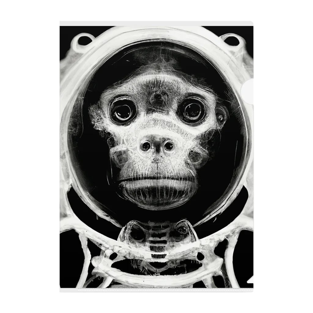 Eye2EyeのSpace Monkey #2 クリアファイル