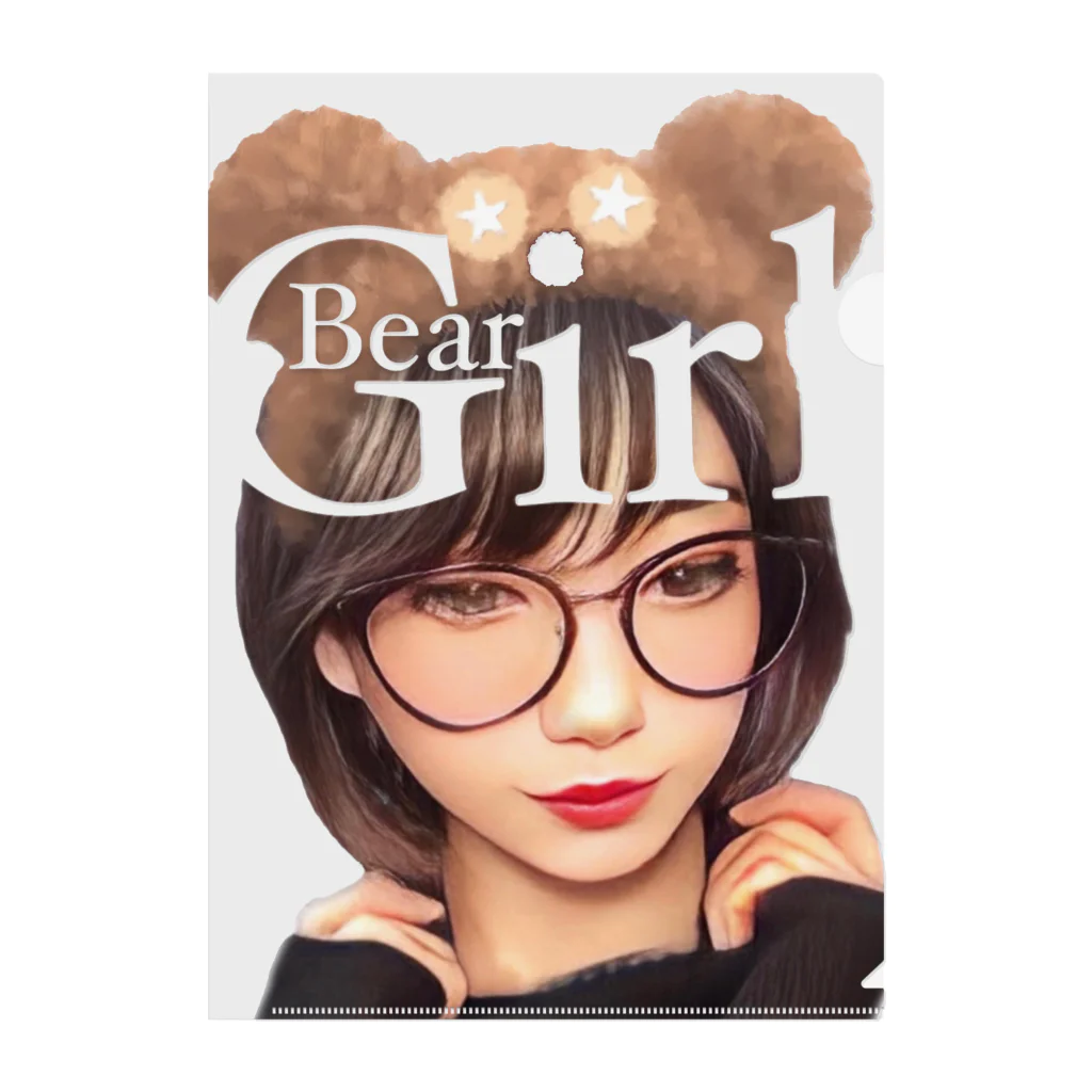 Re:Re:SmileyのBear Girl ☆◡̈ クリアファイル