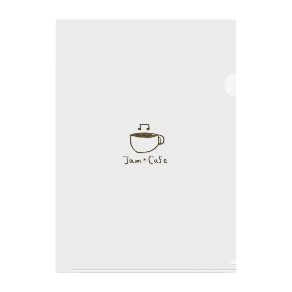 みやもりみおのjam＊cafe ロゴ クリアファイル