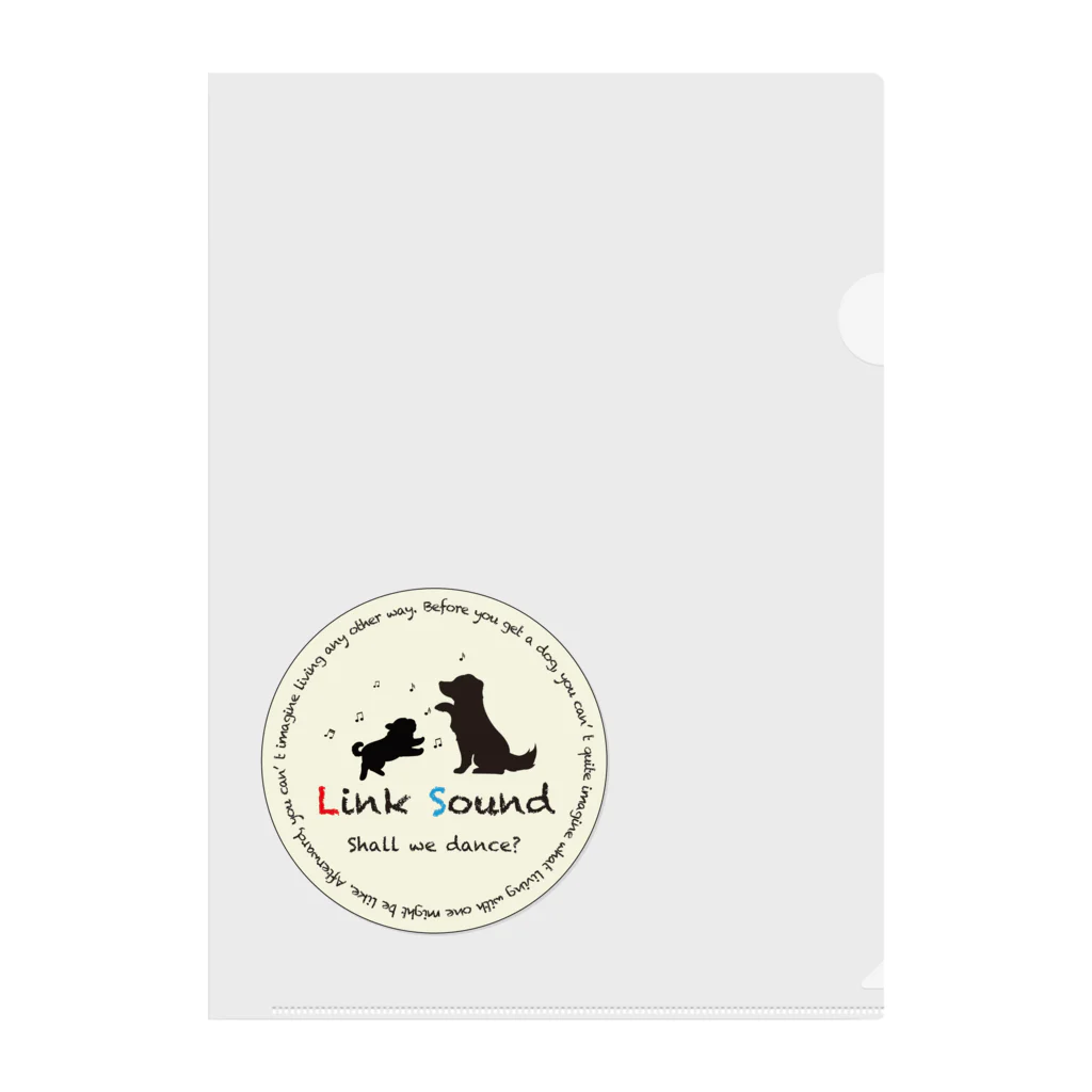 Bordercollie StreetのLS-N1-1 Clear File Folder