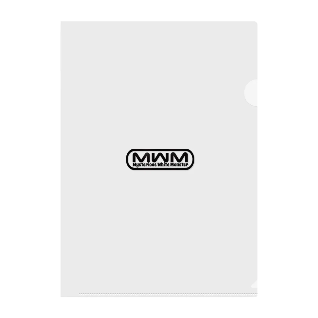 ピューちゃんのお店のMWM(白) Clear File Folder