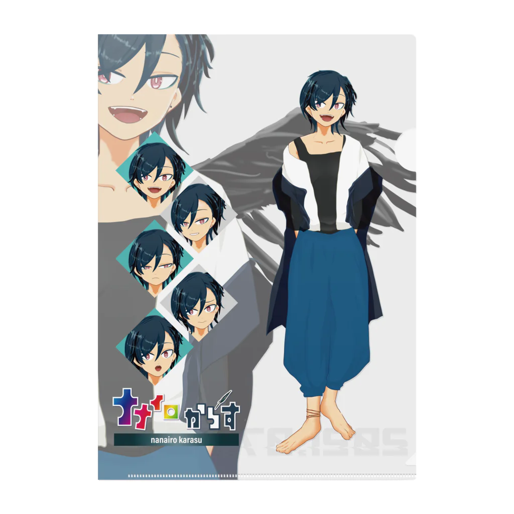 からすの巣の7iro+1Visual Clear File Folder