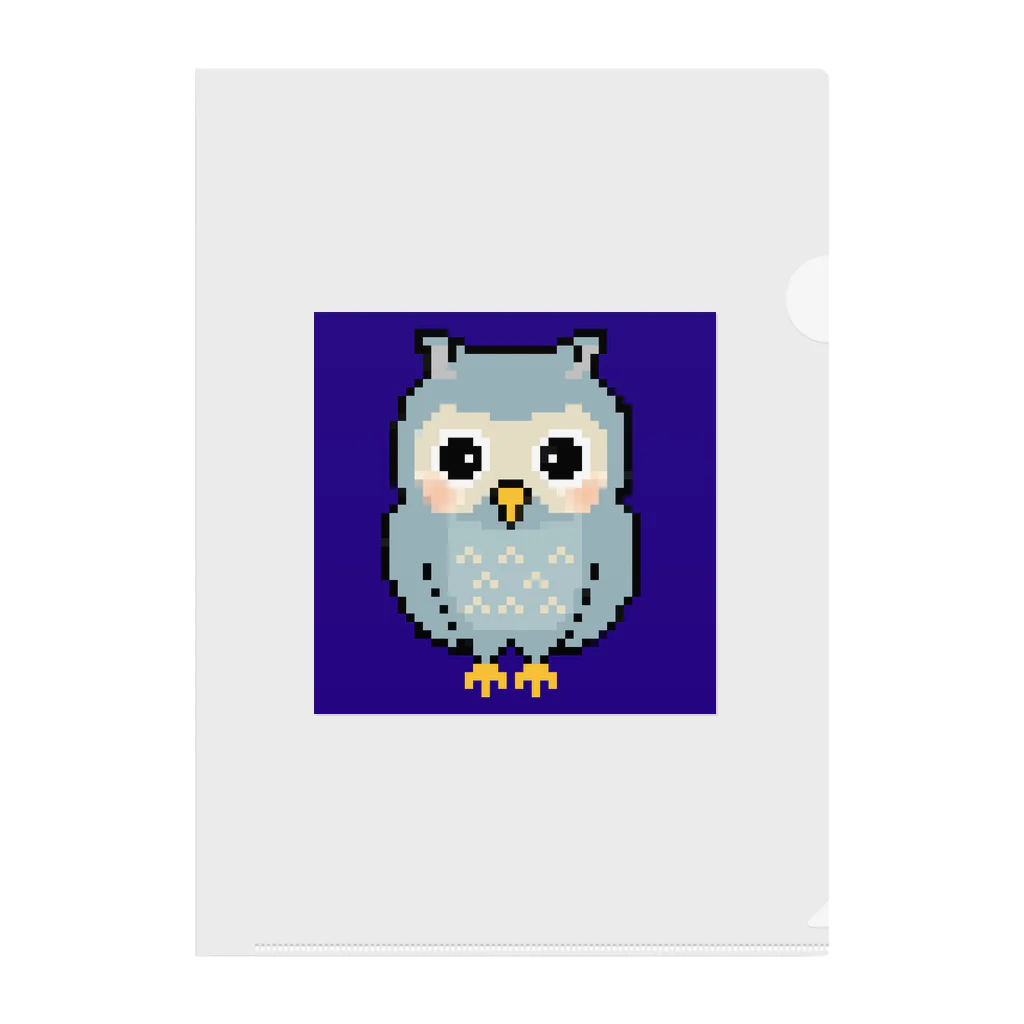 フクロウのドット絵 / chicodeza by suzuri ( chicodeza )の フクロウのドット絵 / chicodeza by suzuri ( chicodeza )の