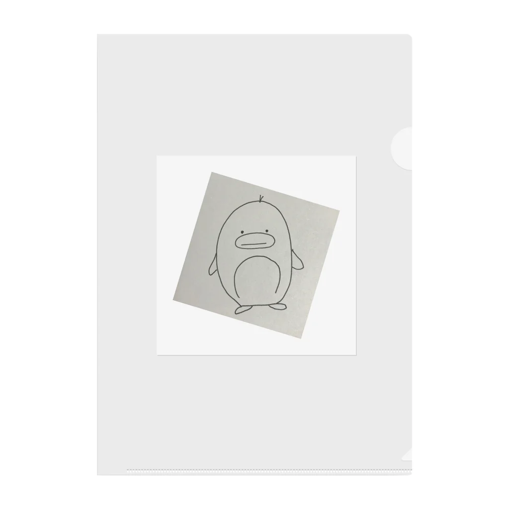 yumika0711のペンギンくん Clear File Folder