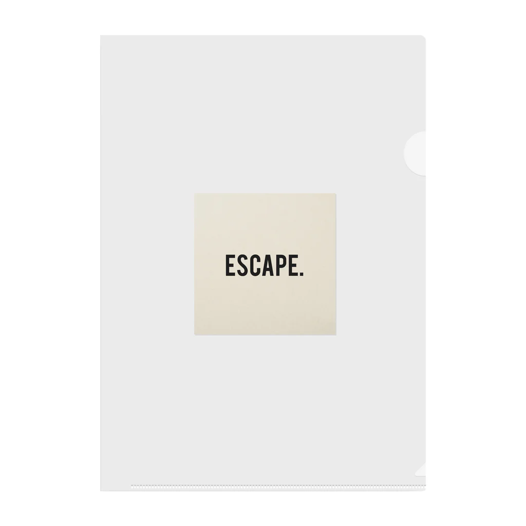 torpedoのESCAPE. Clear File Folder