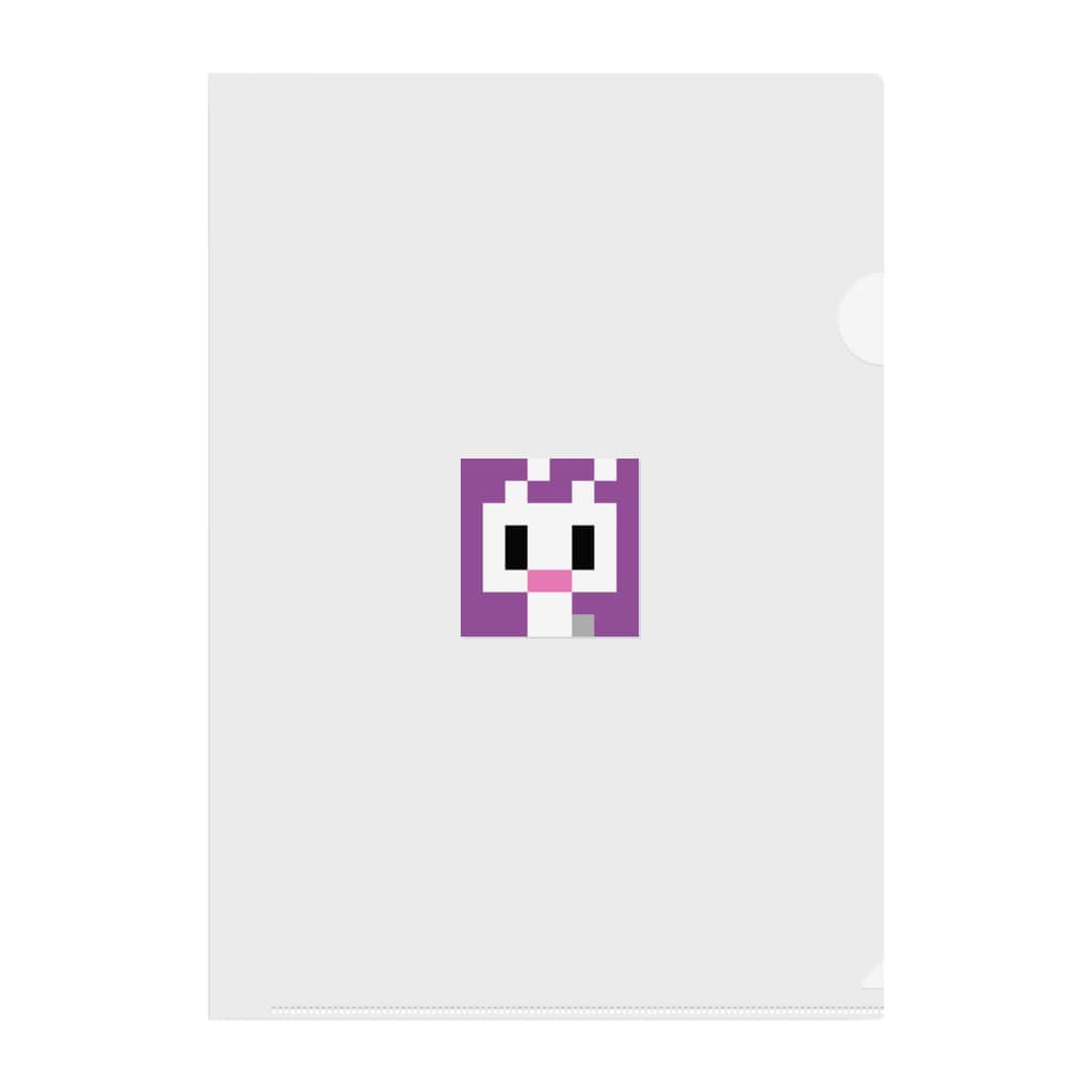 bbb ozika dddのusachan?(rabbit✖️purple) Clear File Folder