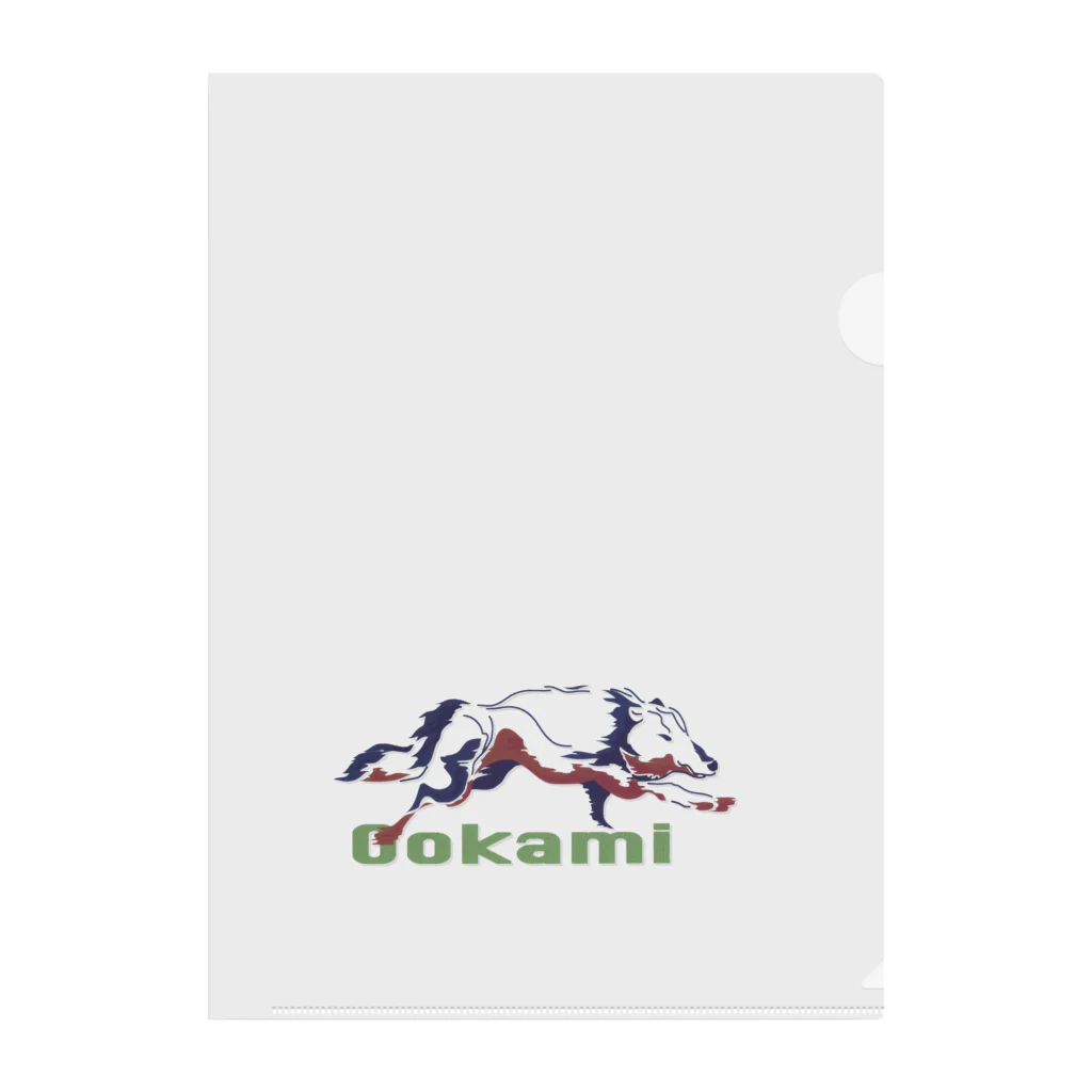 junichi-goodsの狼・Ookami Clear File Folder