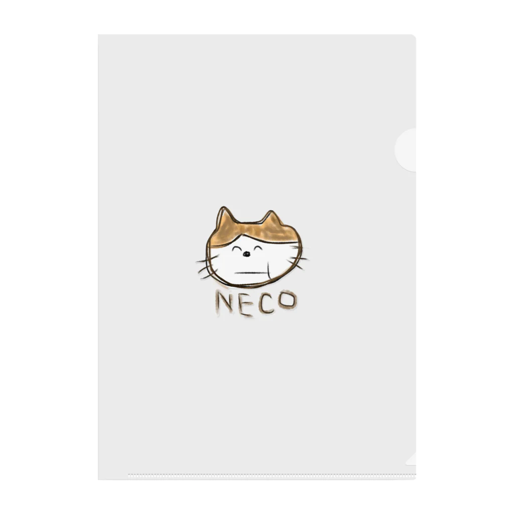 いつもの「ねこ」のNECO Clear File Folder