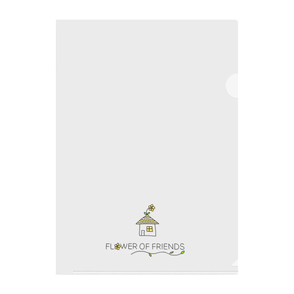 floweroffriendsのflower of friends Clear File Folder