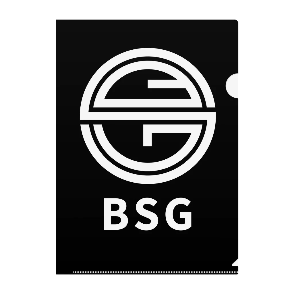 【Bigstar Games】ビッグスターゲームズのBSGグッズ クリアファイル