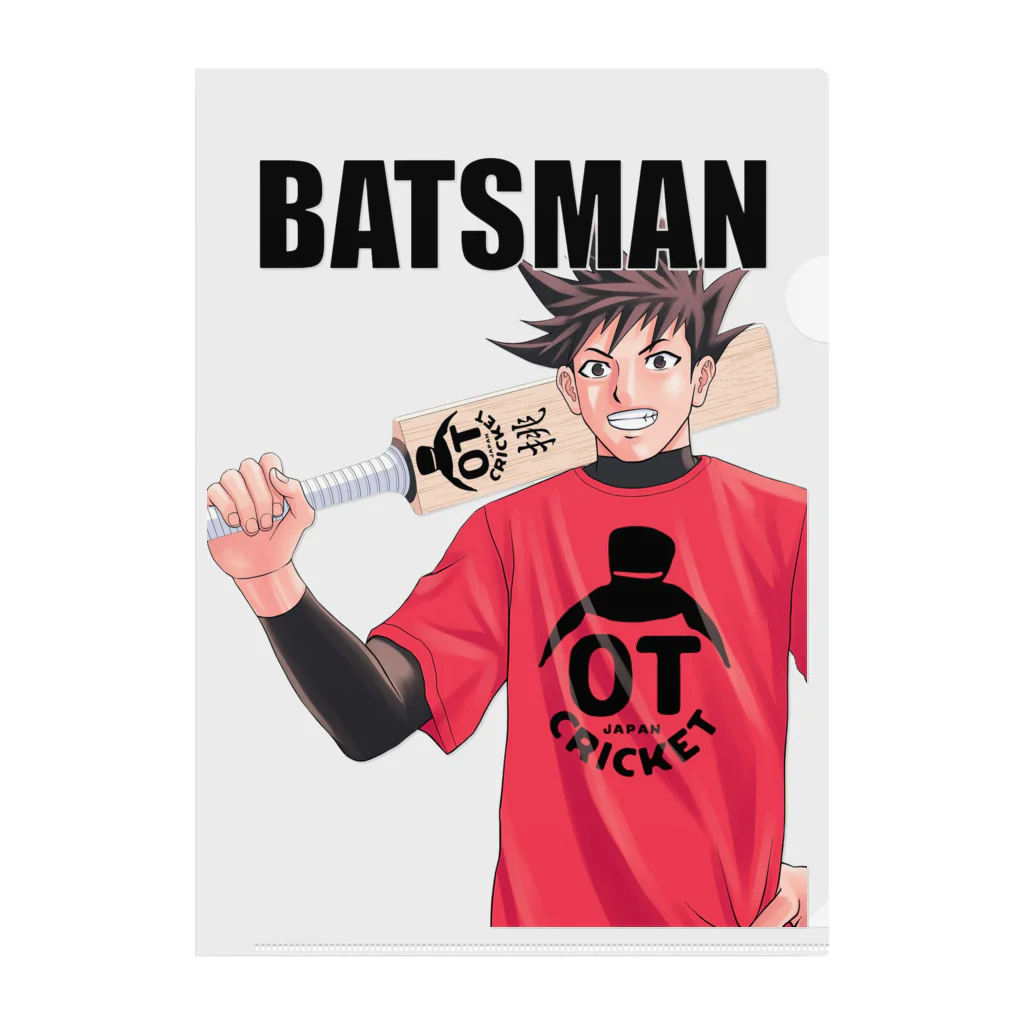 BATSMANのBATSMAN シリーズ_02 クリアファイル