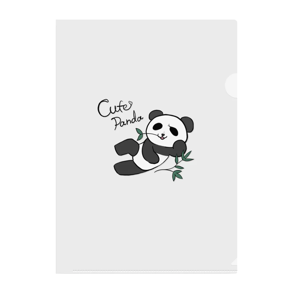 rk27のCutePanda クリアファイル