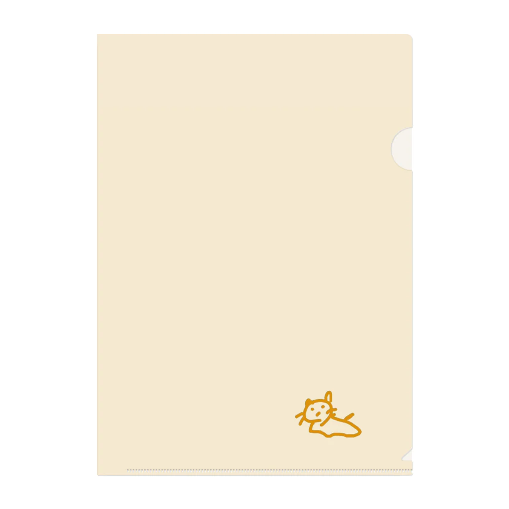 ひつじの猫のウミウシ クリアファイル