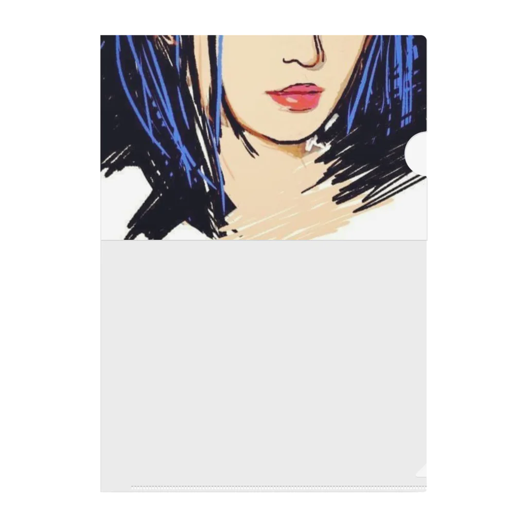 Meimeの美しい人間 Clear File Folder