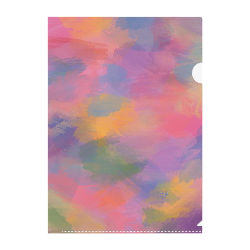 comomo629のWatercolor Clear File Folder