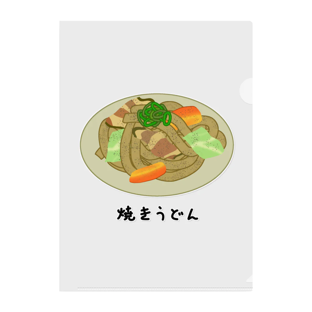 脂身通信Ｚの焼うどん♪2101 クリアファイル