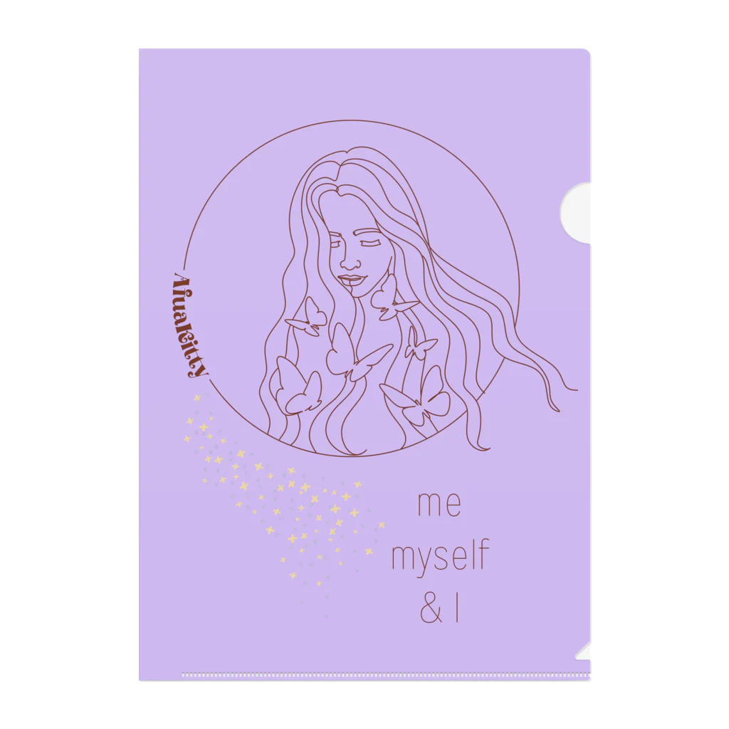 アフアの秘密タロットの❥アフアの秘密タロット【クリアファイル】me myself & I  (PP)  Clear File Folder