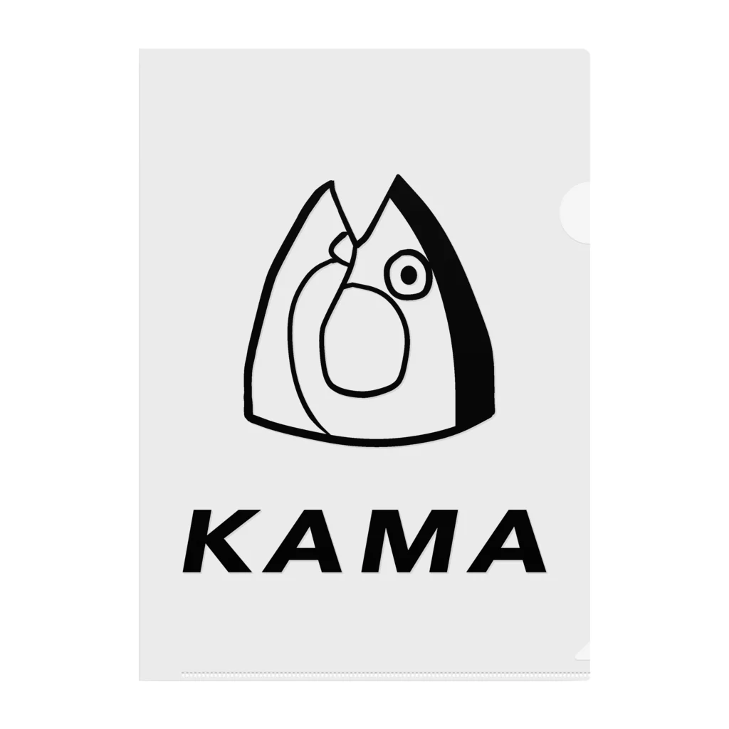 TeaKeyのKAMA クリアファイル