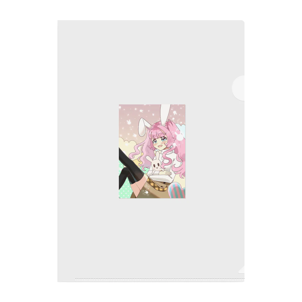 AILE江戸川のうさぎ2023 Clear File Folder