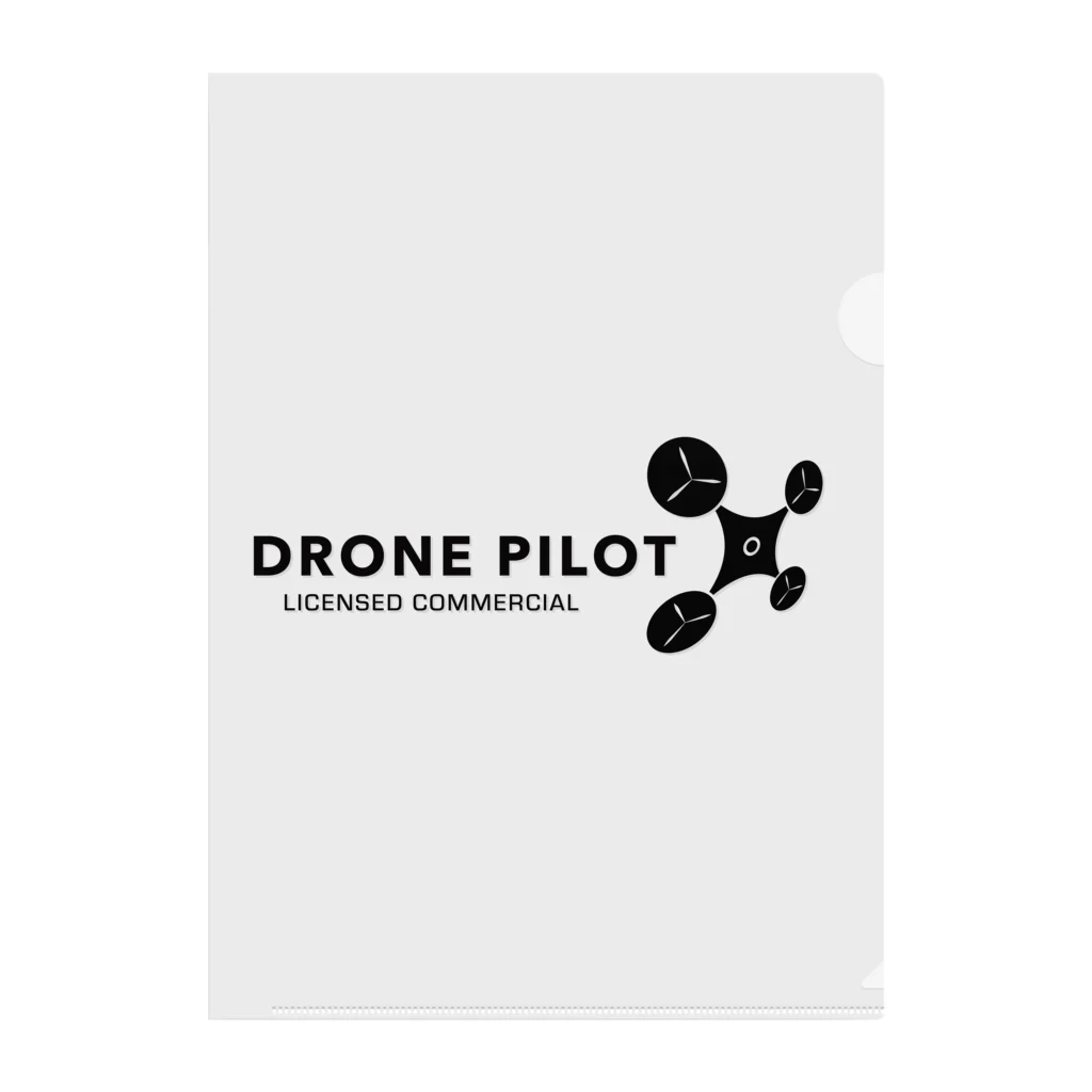 TRADECOM JAPANのDrone Pilot WIDE クリアファイル