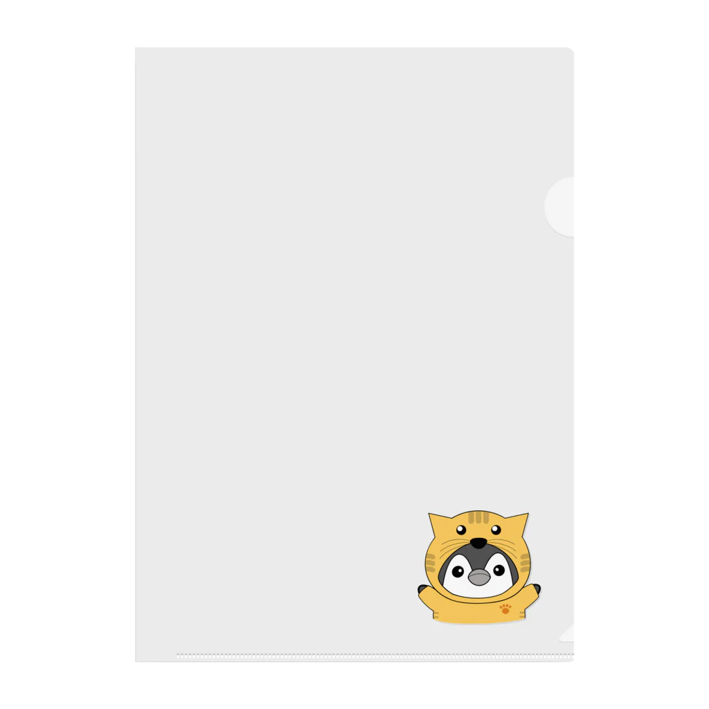 あかねぇ🐧✨のナギねこ 茶トラ Clear File Folder