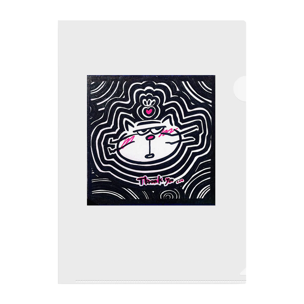 幸運のねこ。にょにょ。の幸運のねこ。にょにょ。no1.愛ってなんだ。 Clear File Folder