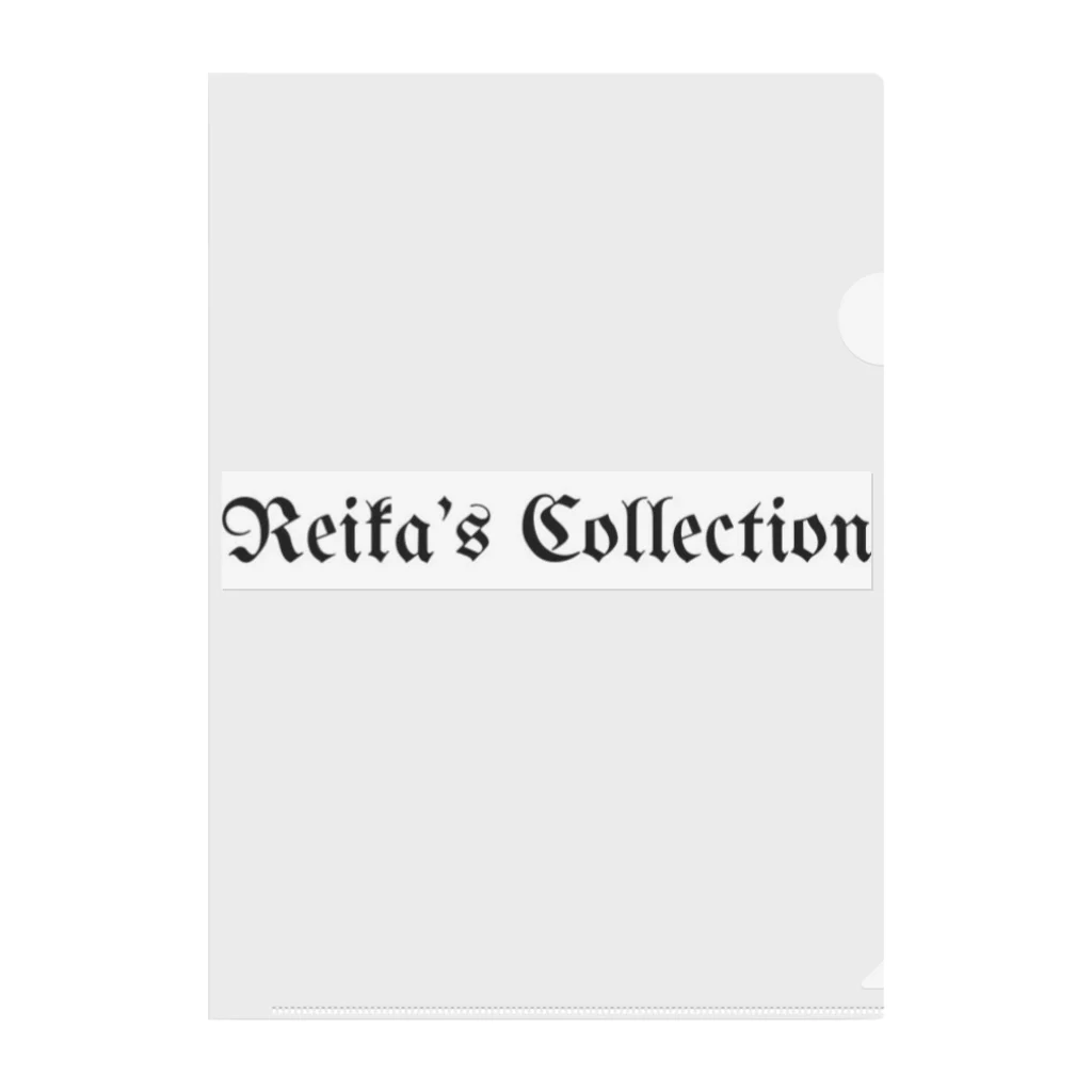 cocoのReika's Collectionロゴ入りアイテム クリアファイル