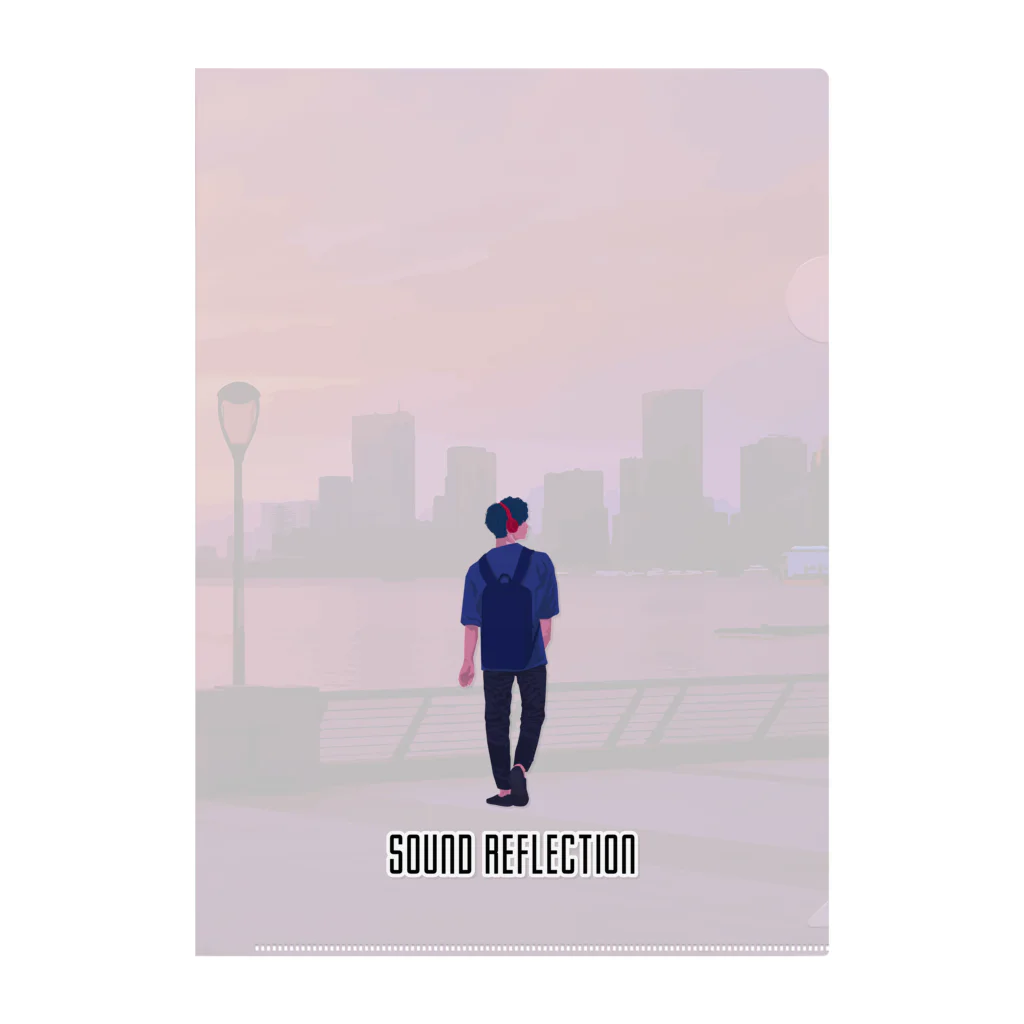 杜若 Tojaku｜Sound ReflectionのSound Reflection | SENTIMENTAL-Boy Clear File Folder