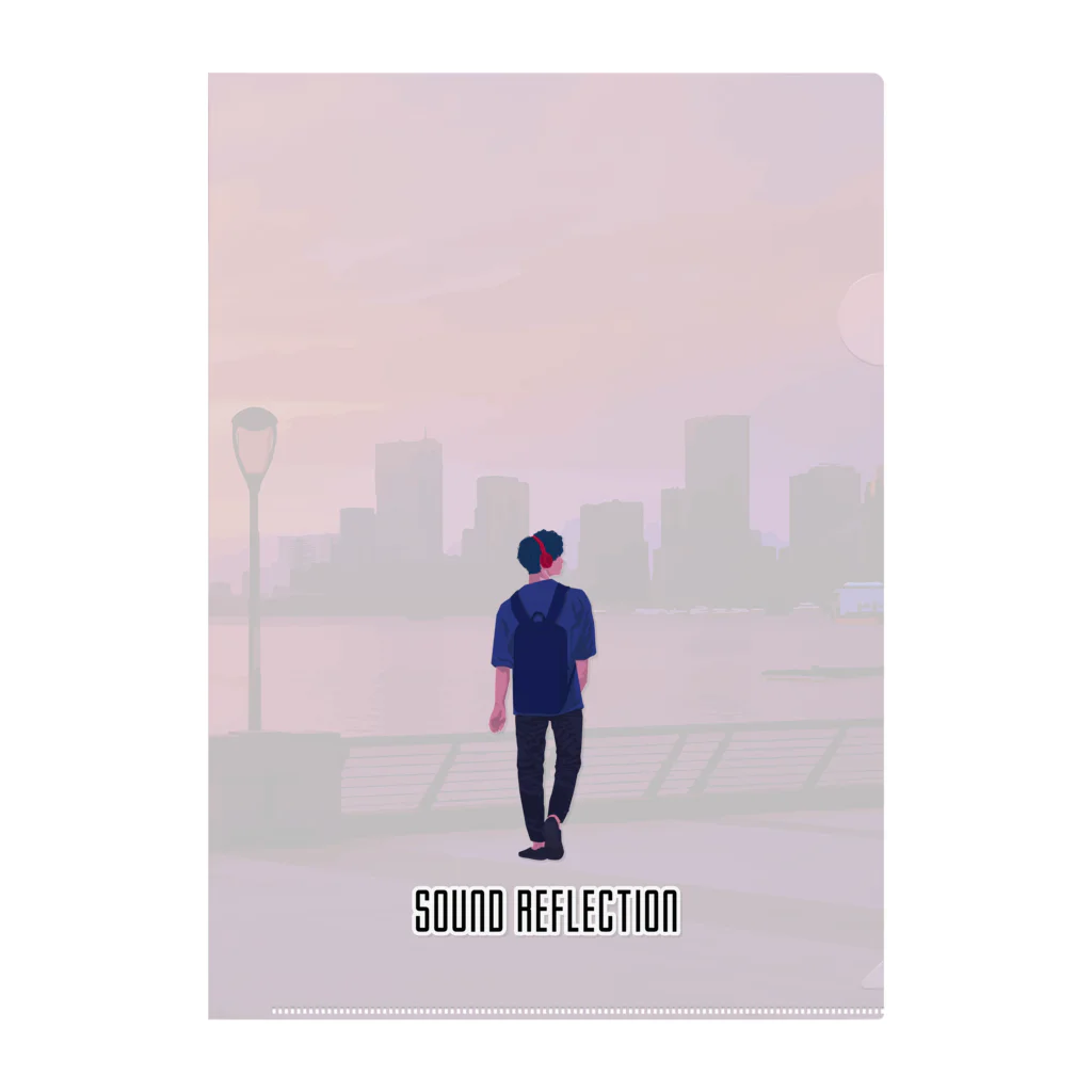 杜若 Tojaku｜Sound ReflectionのSound Reflection | SENTIMENTAL-Boy クリアファイル