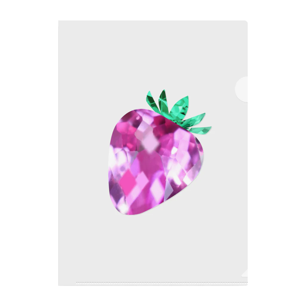 Suzutakaの苺の宝石 クリアファイル