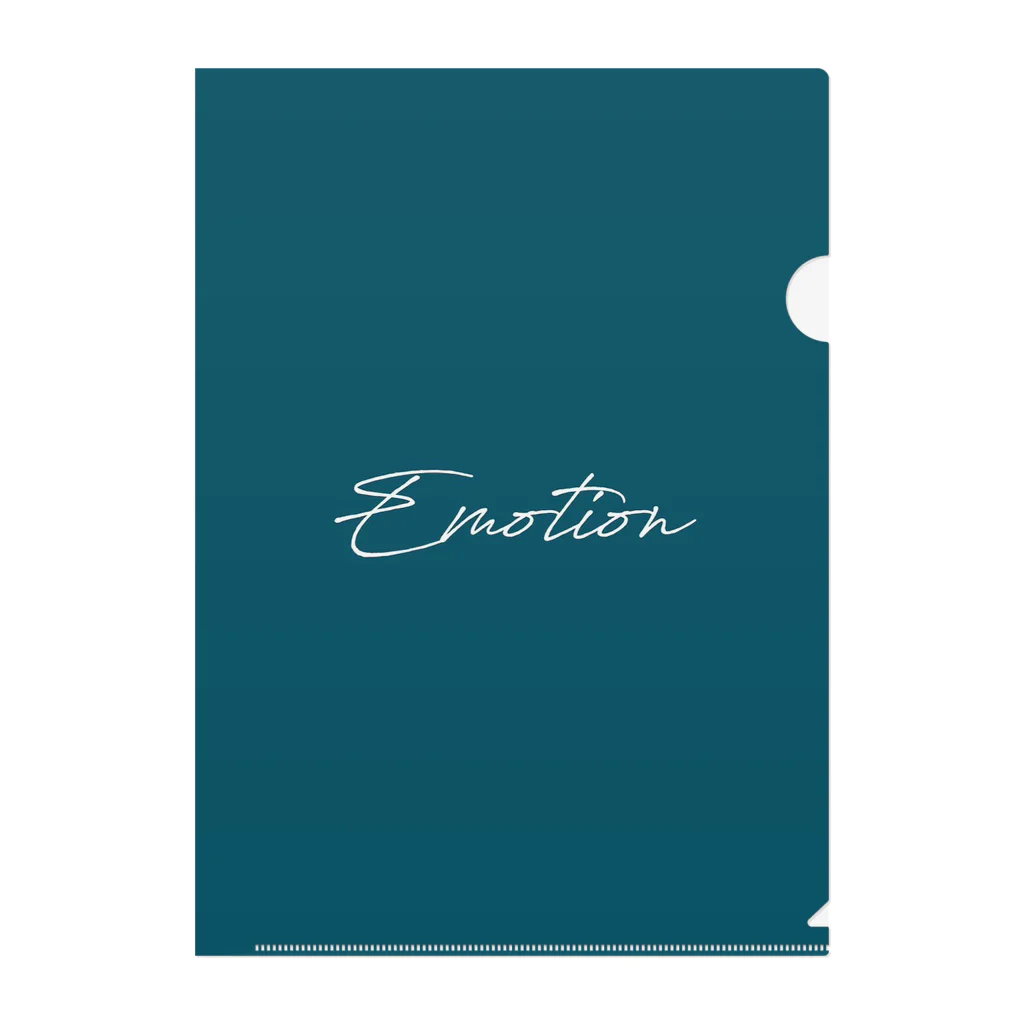 emotionのemotion公式グッズ Clear File Folder