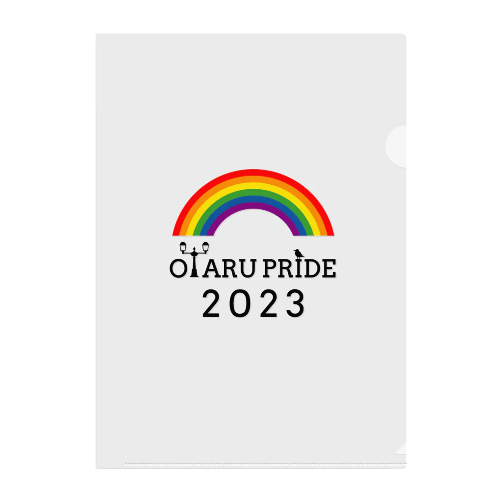 Otarupride グッズのOTARU PRIDE 2023 クリアファイル (created by hacchi) Clear File Folder