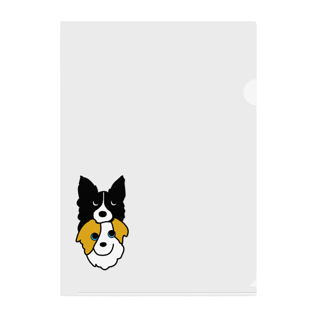 Bordercollie Streetのsln2 Clear File Folder