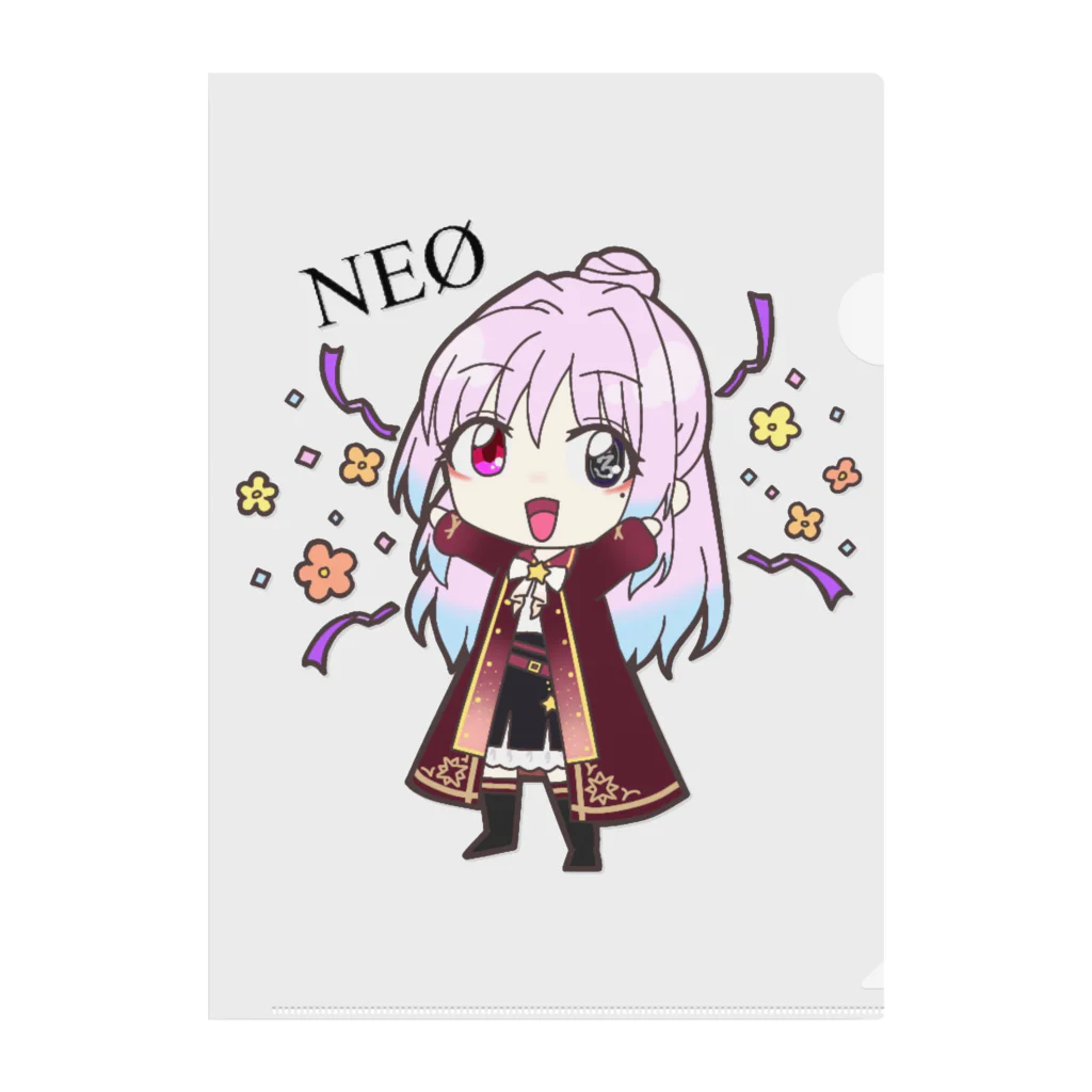 えぽかんの【NEØ】イラスト⑤ Clear File Folder