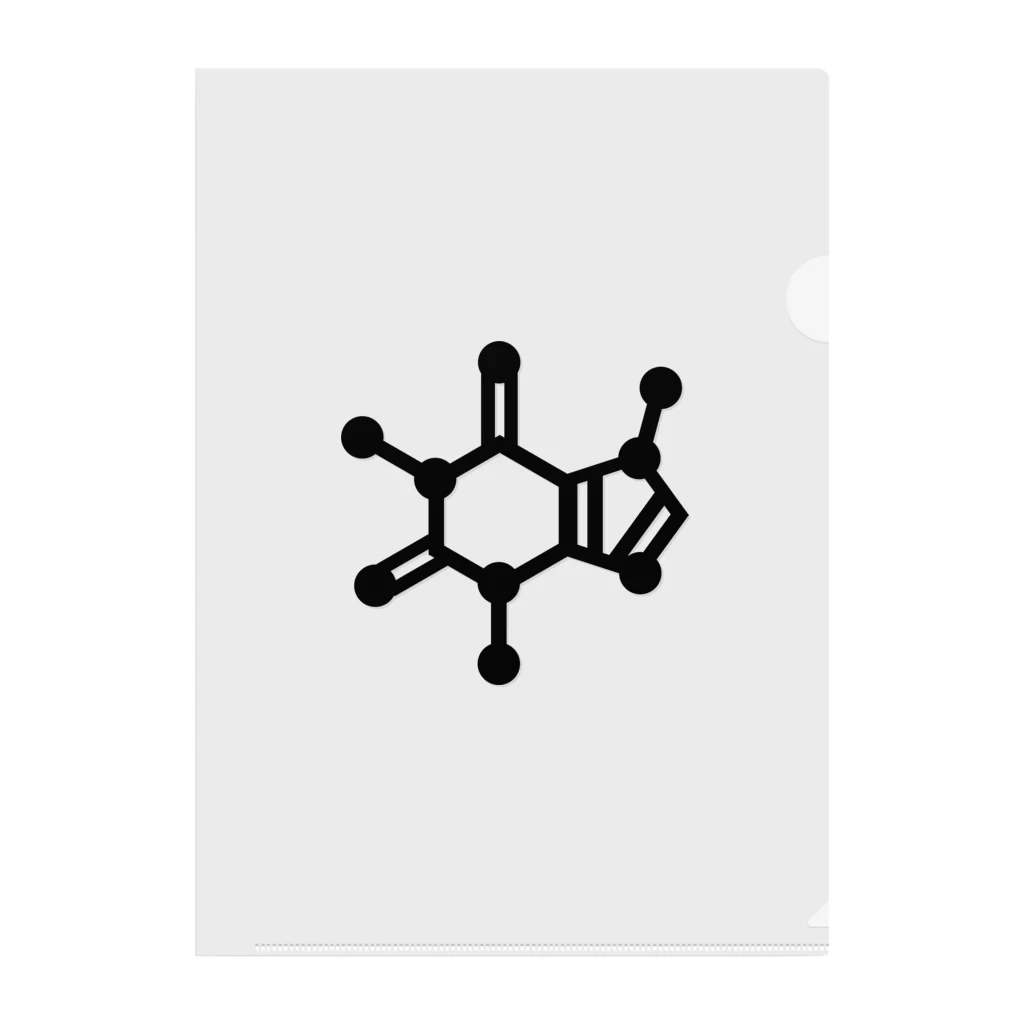 科学雑貨Scientiaのカフェイン クリアファイル