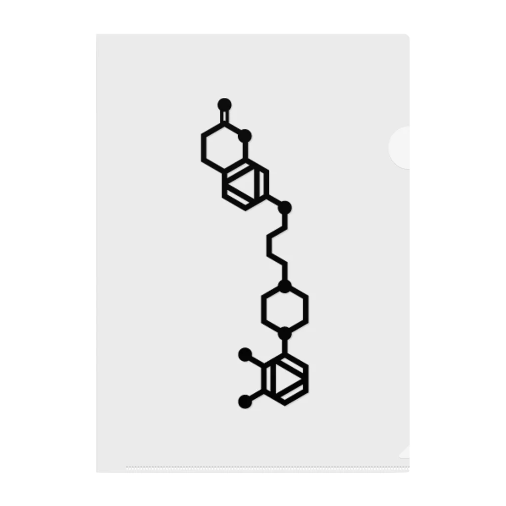 科学雑貨Scientiaのエビリファイ(アリピプラゾール) クリアファイル