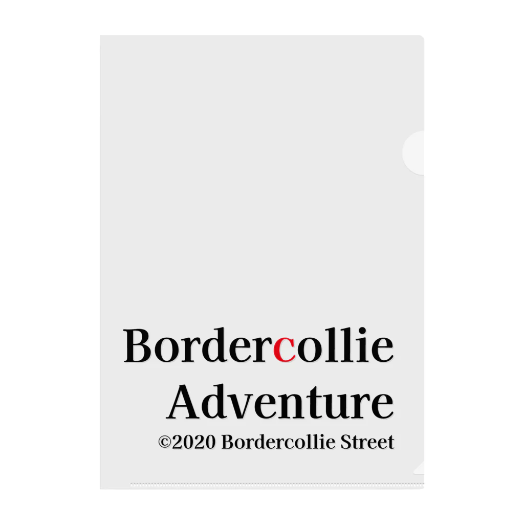 Bordercollie Streetのbcsa-3 Clear File Folder