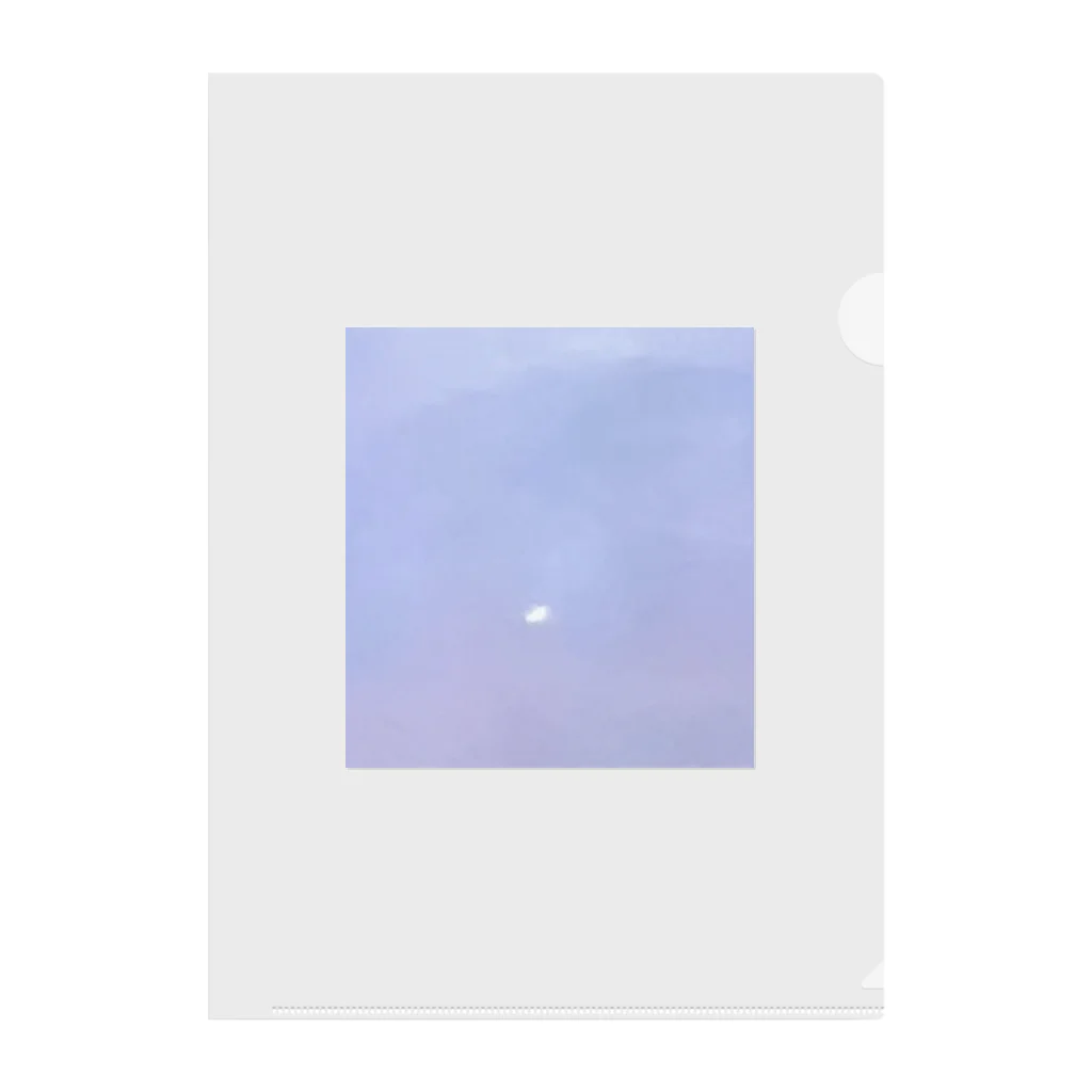 WhitePinkのSky and Moon Clear File Folder