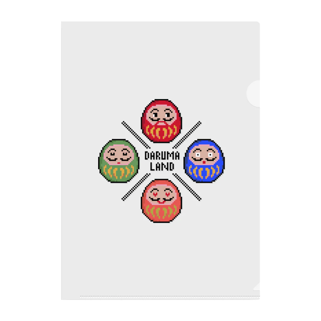 DARUMA_LANDのイロイロDaruma Clear File Folder