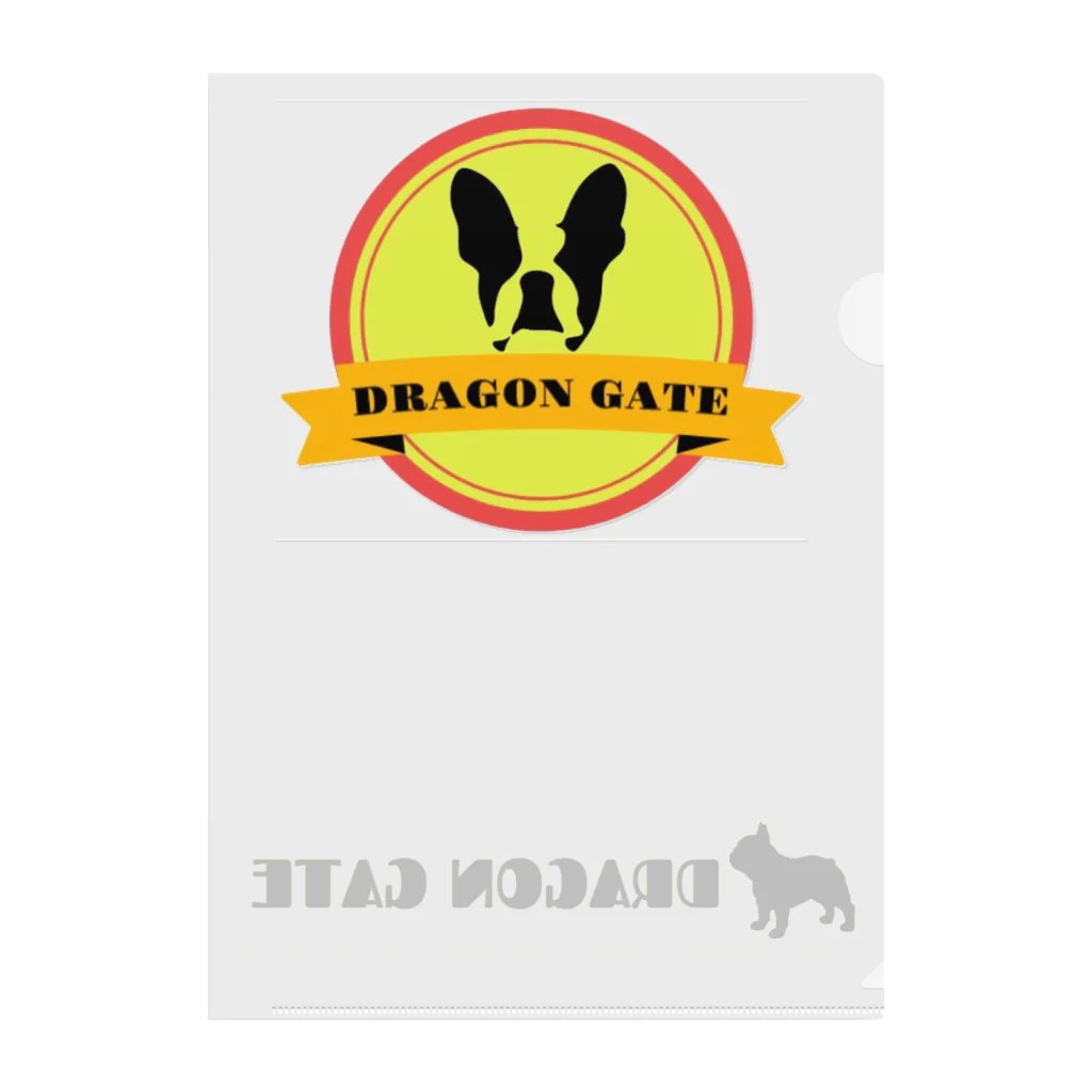 dragongateのDRAGON GATE goods Clear File Folder