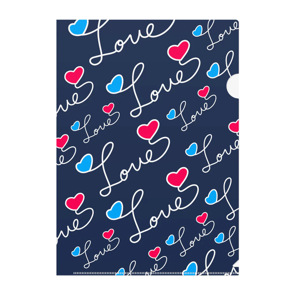 タカのlove Clear File Folder