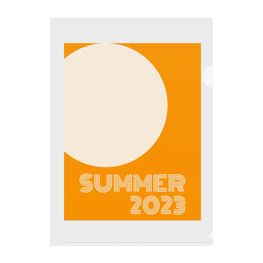 mihyuのSUMMER2023 Clear File Folder