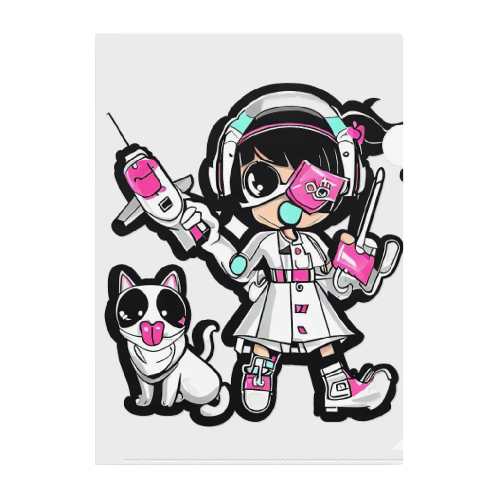 CuteCombatのCuteCombat_nurse(ナース)_ver.001 クリアファイル