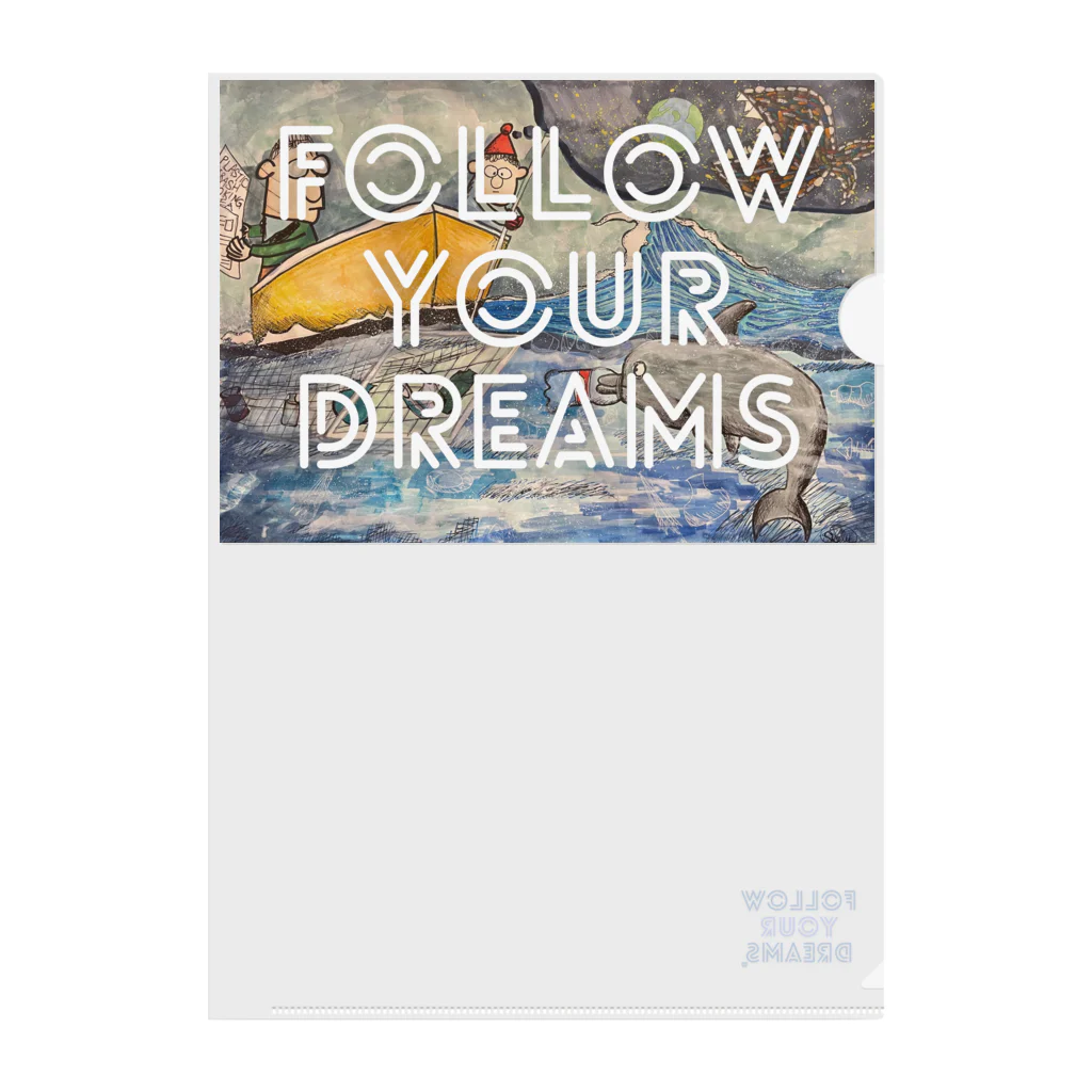 GASCA ★ FOLLOW YOUR DREAMS ★ ==SUPPORT THE YOUNG TALENTS==の【海】GASCA Winner Series クリアファイル